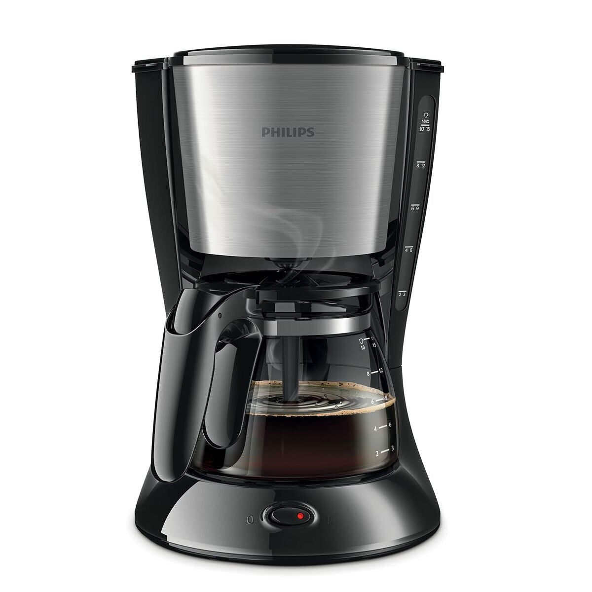 Drip Coffee Machine Philips Cafetera HD7462/20 (15 Tazas) Negro 1000 W