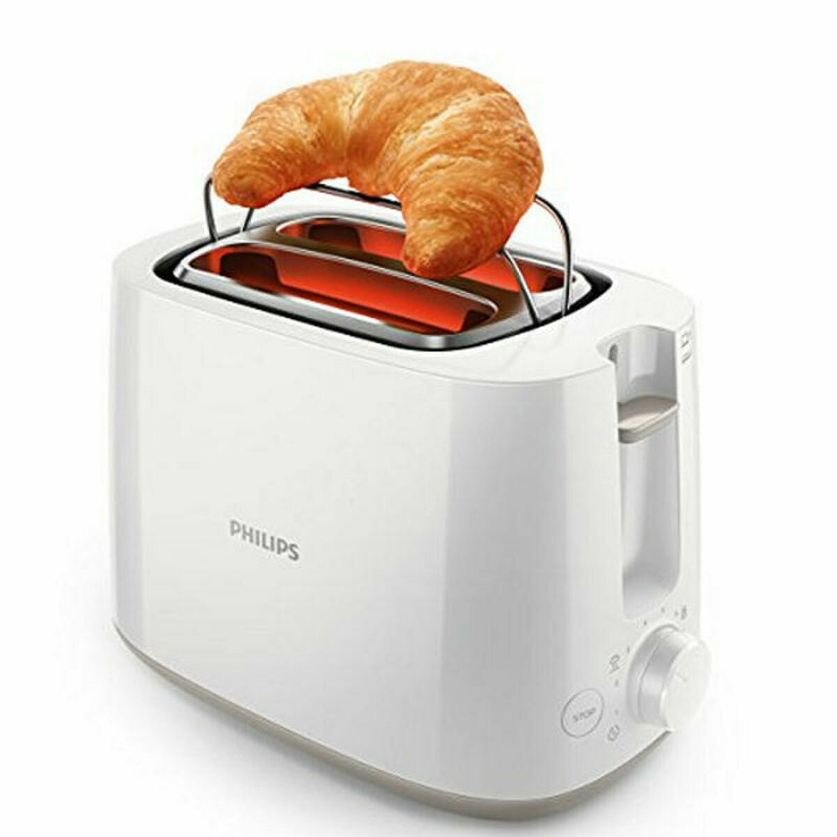 Toaster Philips HD2581 2x White 830 W.