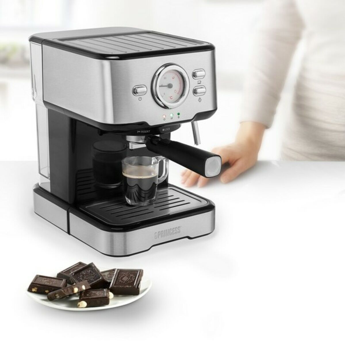 Express Manual Coffee Machine Prinzessin 01.249412.01.001 1,5 L 1100W