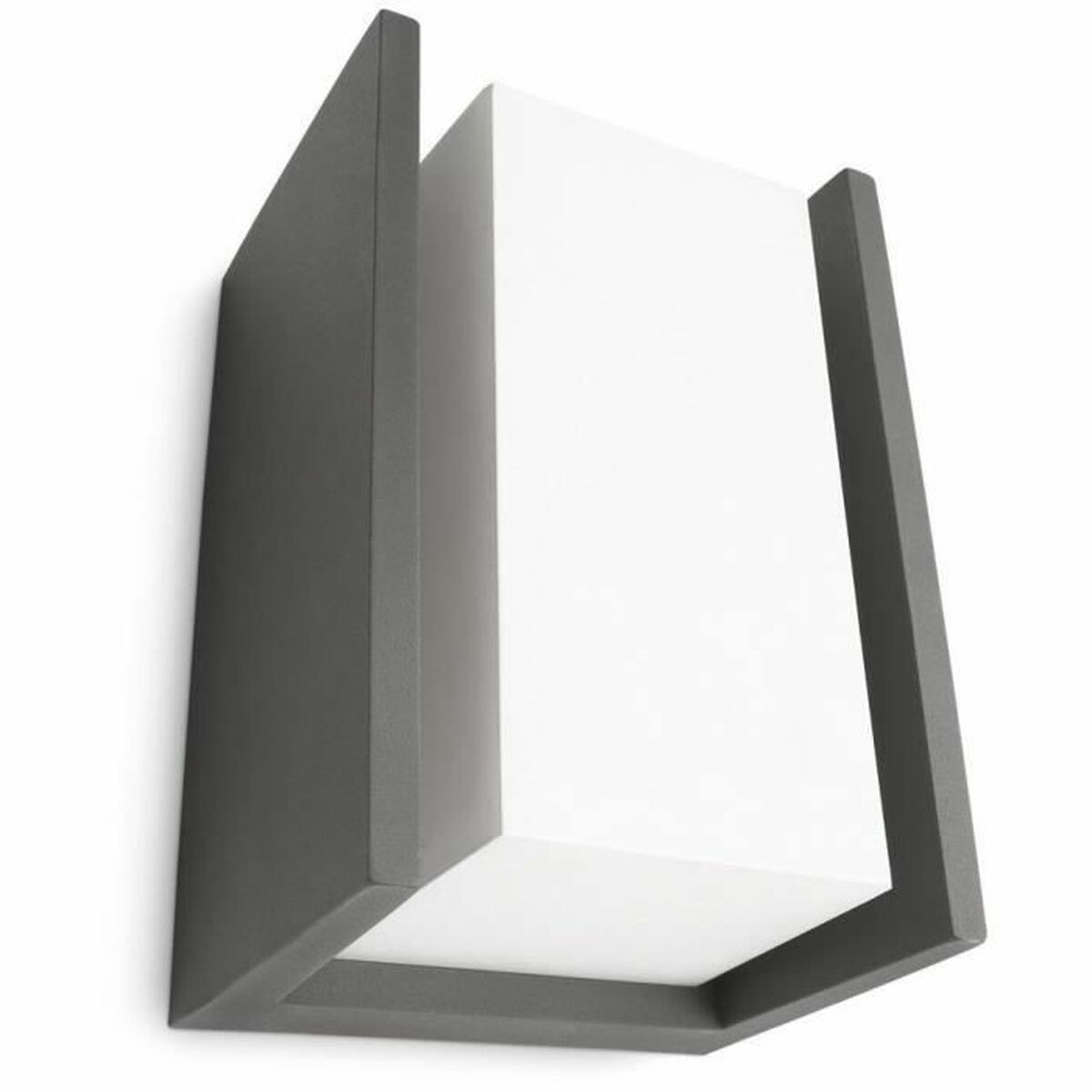 Luz de pared Philips Aplique Mural 970 LM Anthracite E27