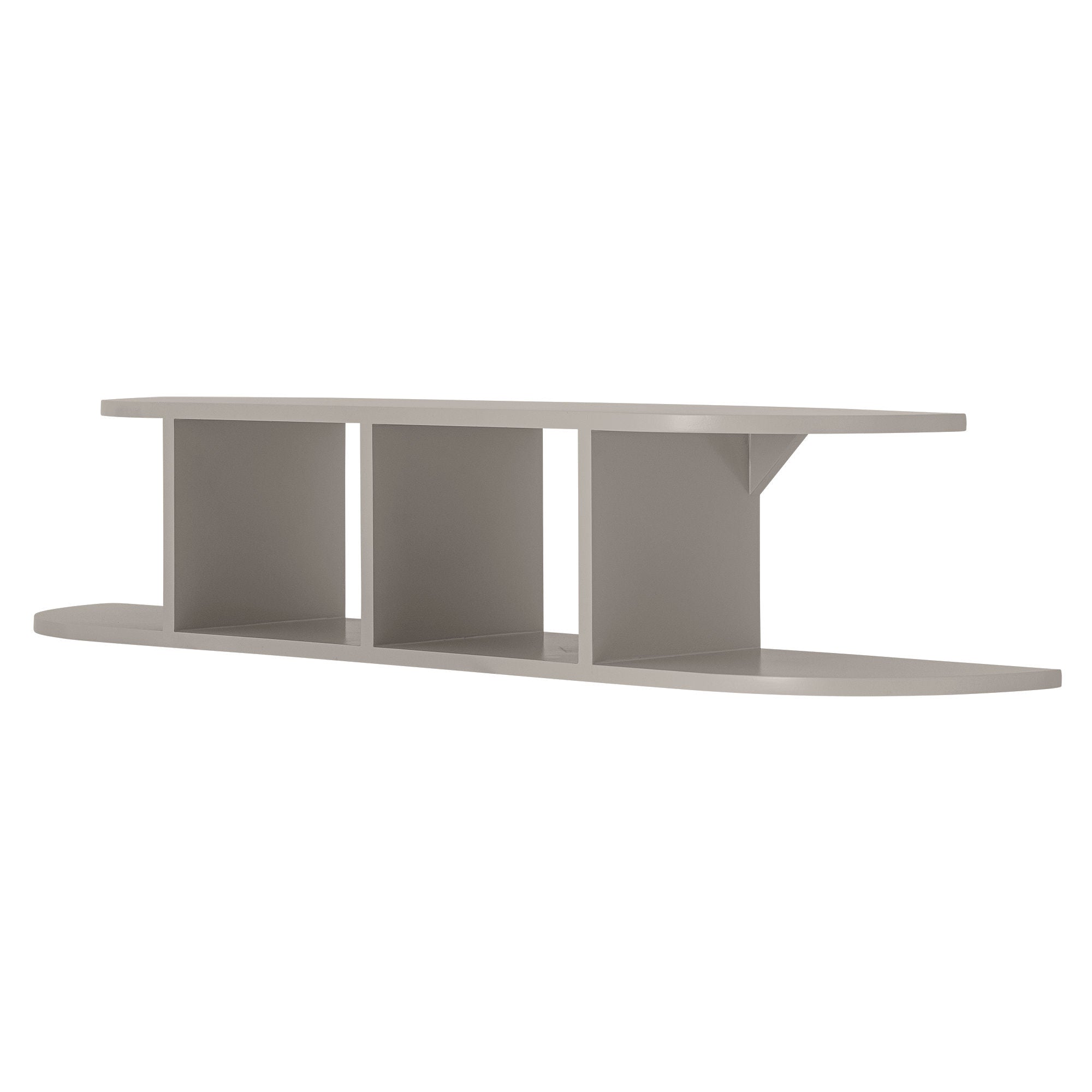 Bloomingville Mini Elias Plank, Gray, MDF