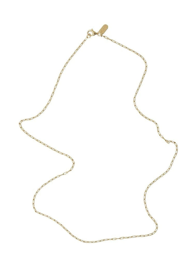 Design Letters Quadratverbindungskette Gold, 50 cm