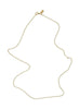 Design Lettere Square Link Chain Gold, 50 cm