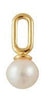 Design Letters Pearl Drop Charm 5mm, oro