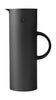 Stelton EM77 Brocca del vuoto 1 L, morbido nero