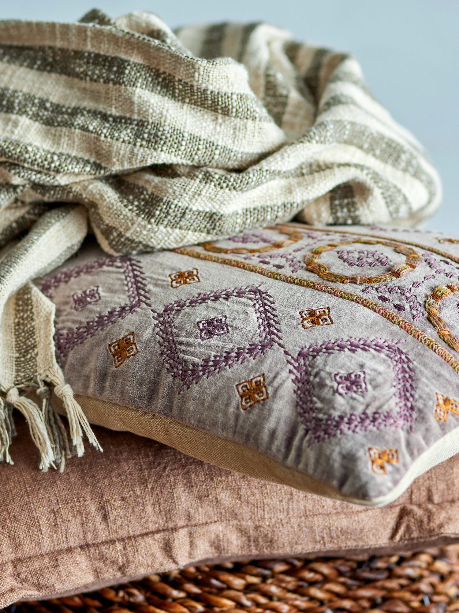 Collezione creativa Felixia Cushion, viola, cotone