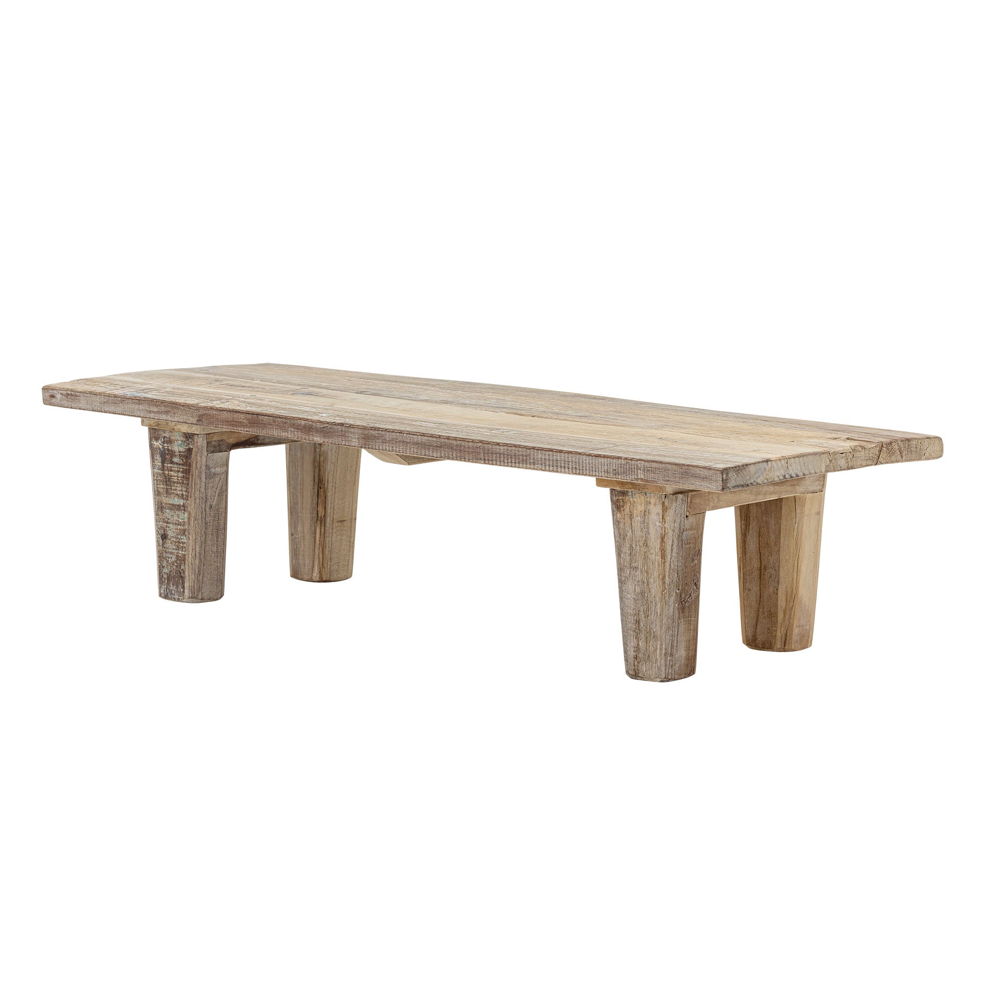 Bloomingville Riber Bench, natura, legno di recupero