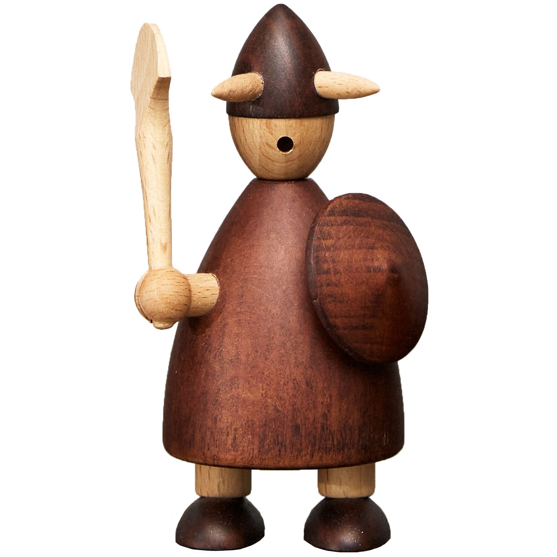 Andersen Furniture De Vikingen van Denemarken houten figuur, set van 3