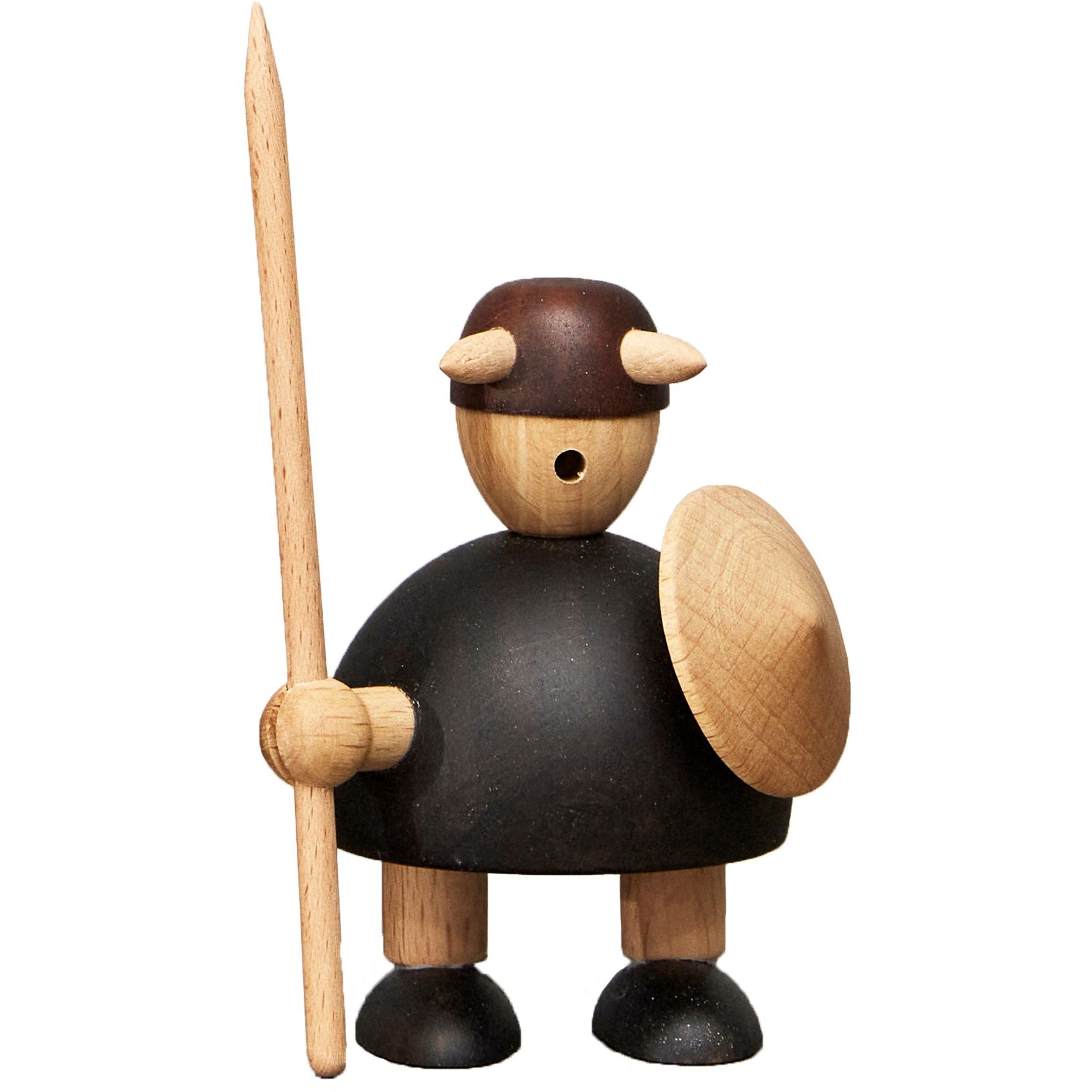 Andersen Furniture Les Vikings du Danemark Wooden Figure, ensemble de 3