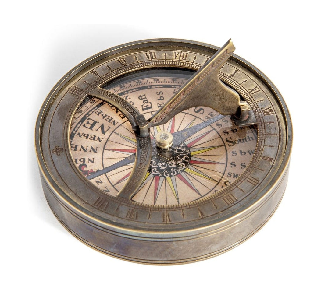 Authentic Models 18e C. Sundial & Compass