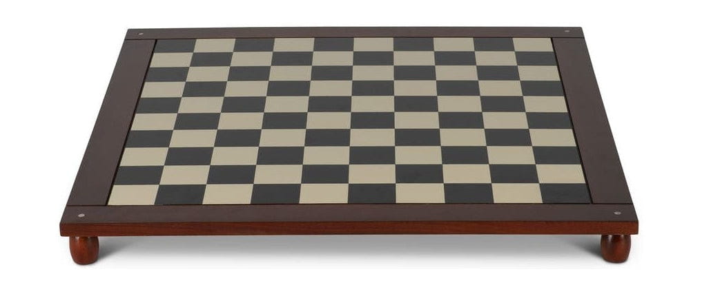 Autentiske modeller 2 -sidig spillbrett for sjakk og brikker