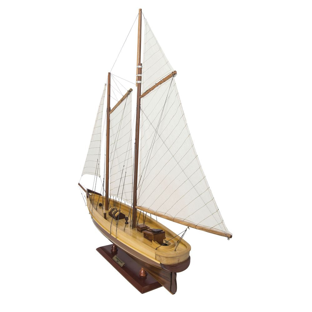 真实的模型美国帆船模型，小
