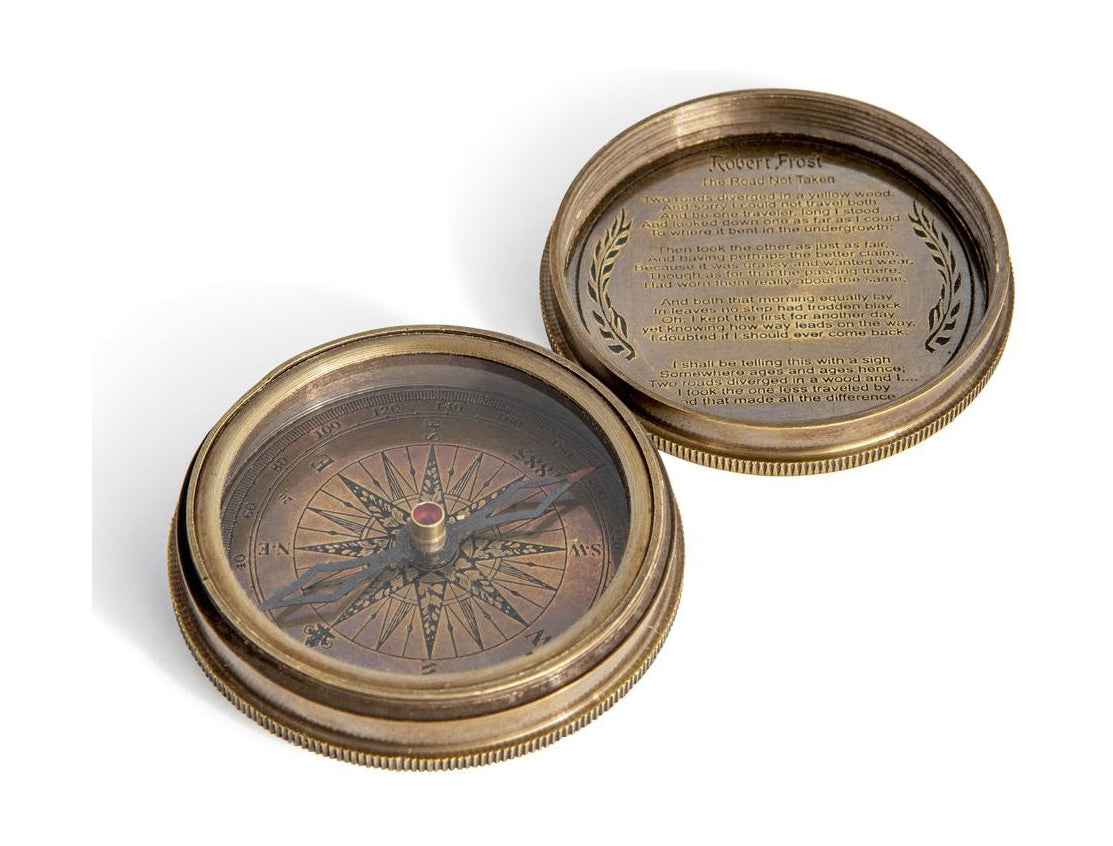Modelli autentici Compass tascabile antico