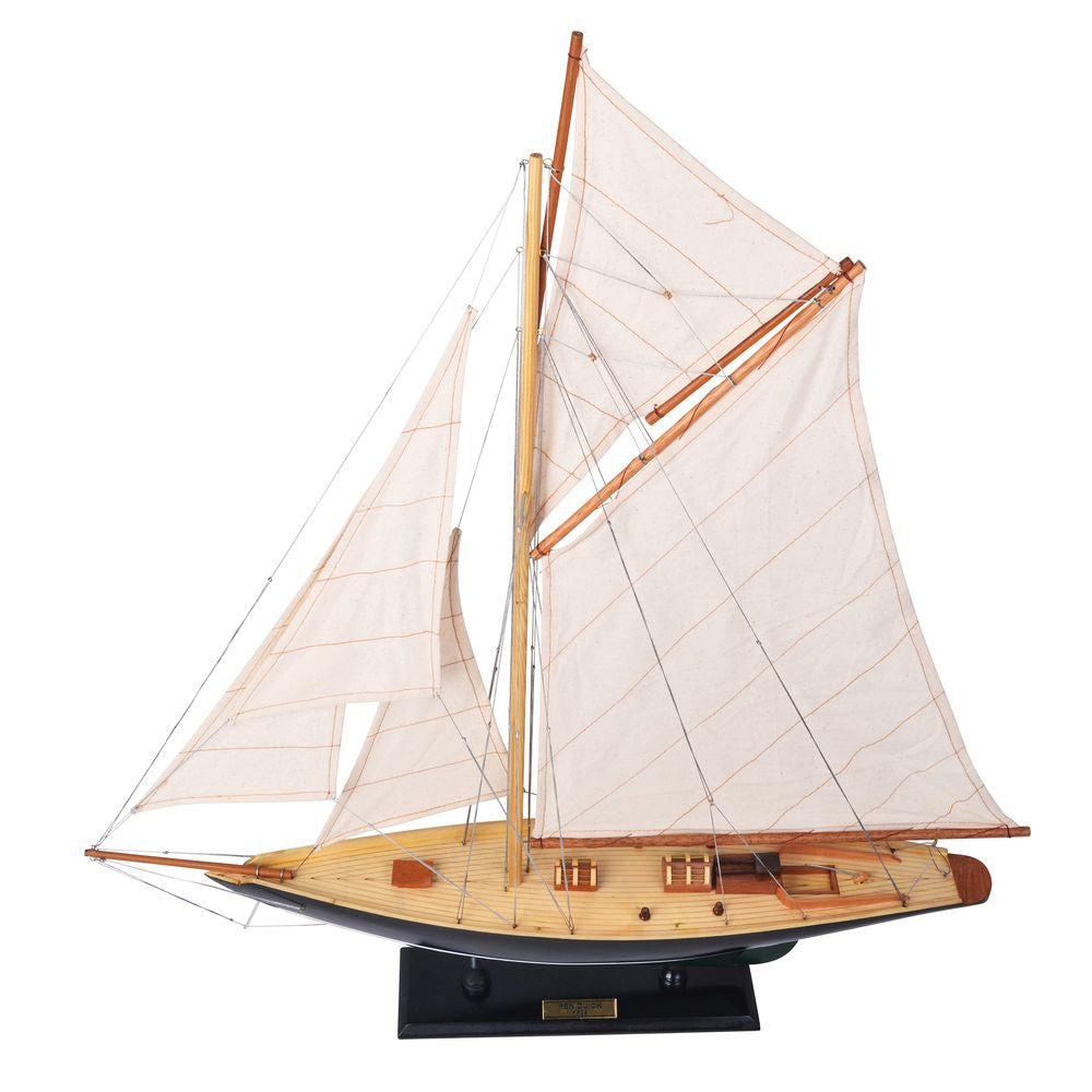 Authentic Models Modèle de navire de voile Côtre