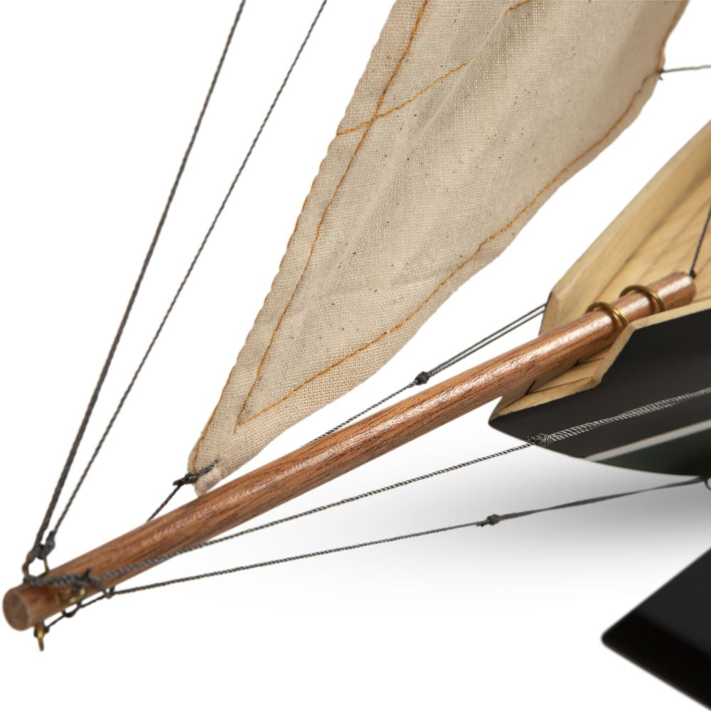 地道模型Côtre帆船模型