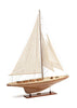 Authentic Models Modèle de navigation de voile en bois classique endeavour