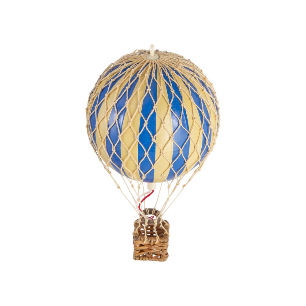Authentic Models Drijvend de luchtballonmodel, blauw, Ø 8,5 cm