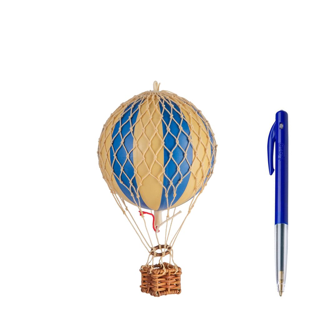 Authentic Models Floating The Skies Balloon Model, Blue Double, ø 8.5 Cm