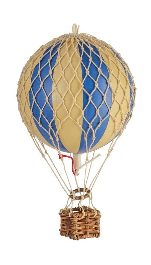 Authentic Models Flydende himmelballonmodel, blå dobbelt, Ø 8,5 cm