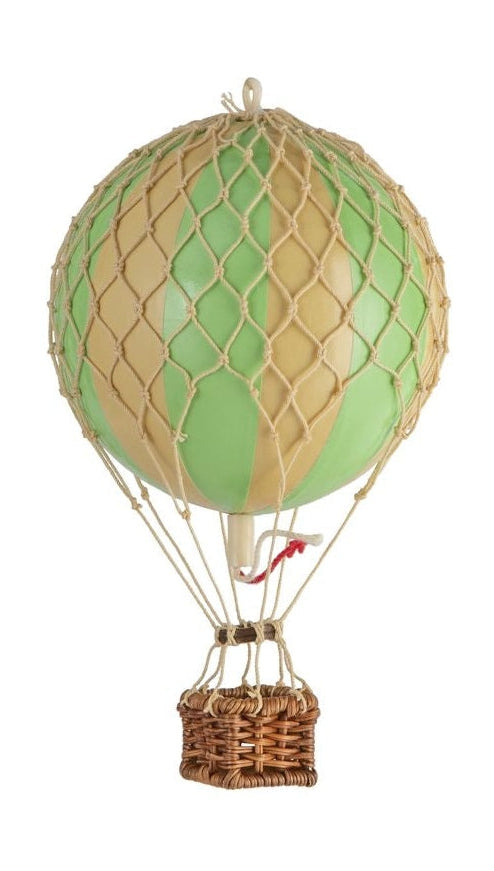 Modelos auténticos que flotan el modelo de globo de cielos, doble verde, Ø 8.5 cm