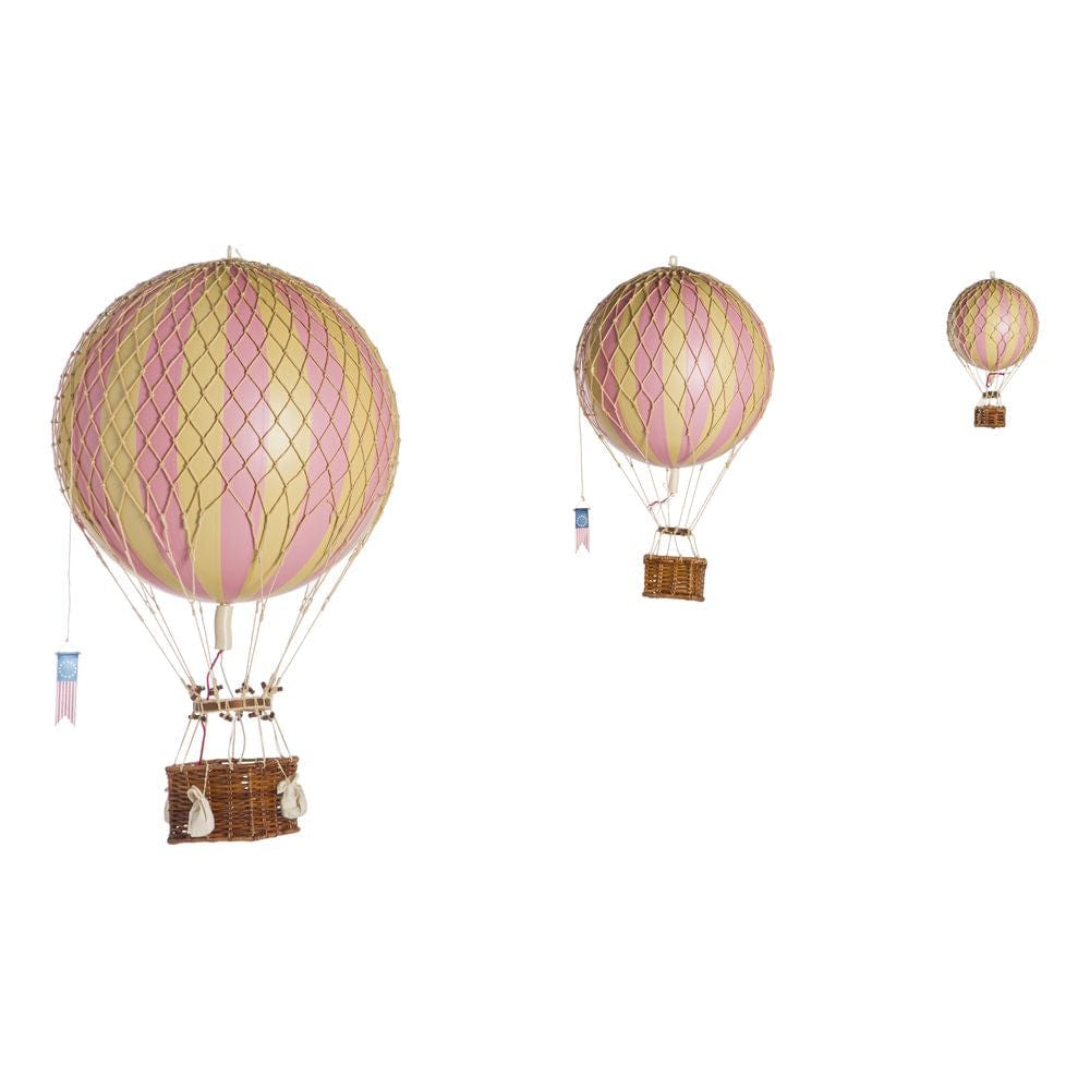 Authentic Models Drijvend de luchtballonmodel, roze, Ø 8,5 cm