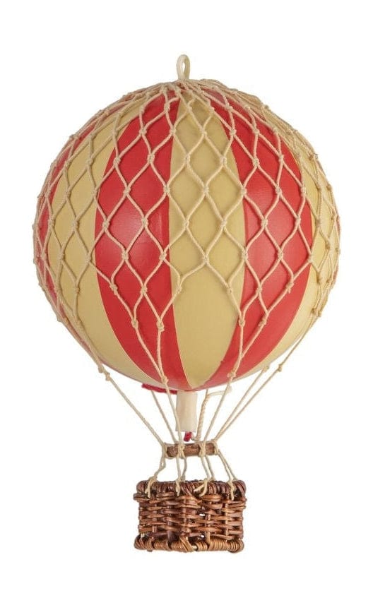 Authentic Models Floating The Skies Ballon Modell, Rot Doppelt, ø 8,5 Cm