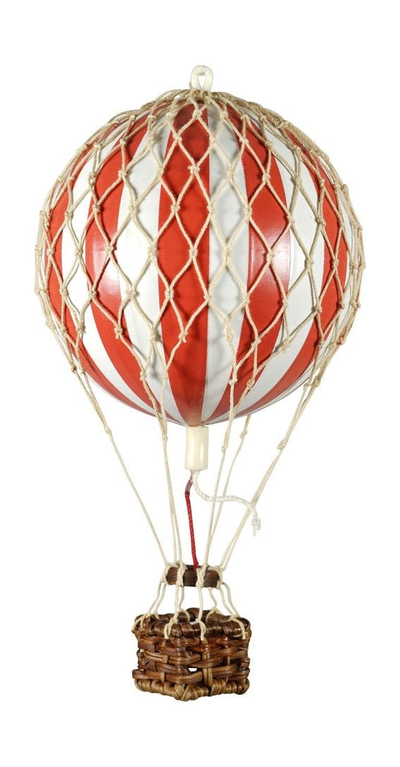 真实的型号浮动天空气球模型，红色/白色，Ø8.5厘米