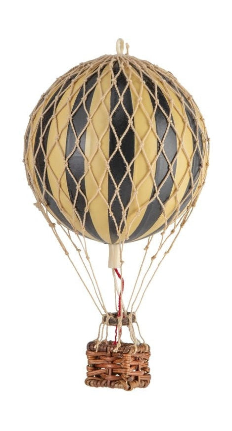 Authentic Models Flydende himmelballonmodellen, sort, Ø 8,5 cm