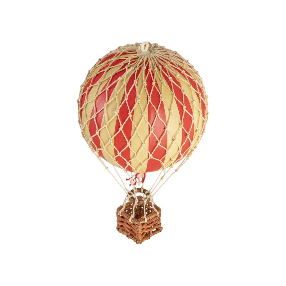 Authentic Models Drijvend de luchtballonmodel, True Red, Ø 8,5 cm