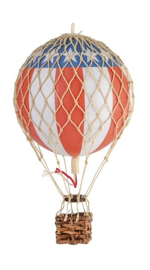 Autentiske modeller som flyter himmelens ballongmodell, USA, Ø 8,5 cm