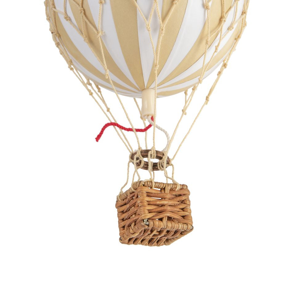 Authentic Models Drijvend de luchtballonmodel, wit/ivoor, Ø 8,5 cm