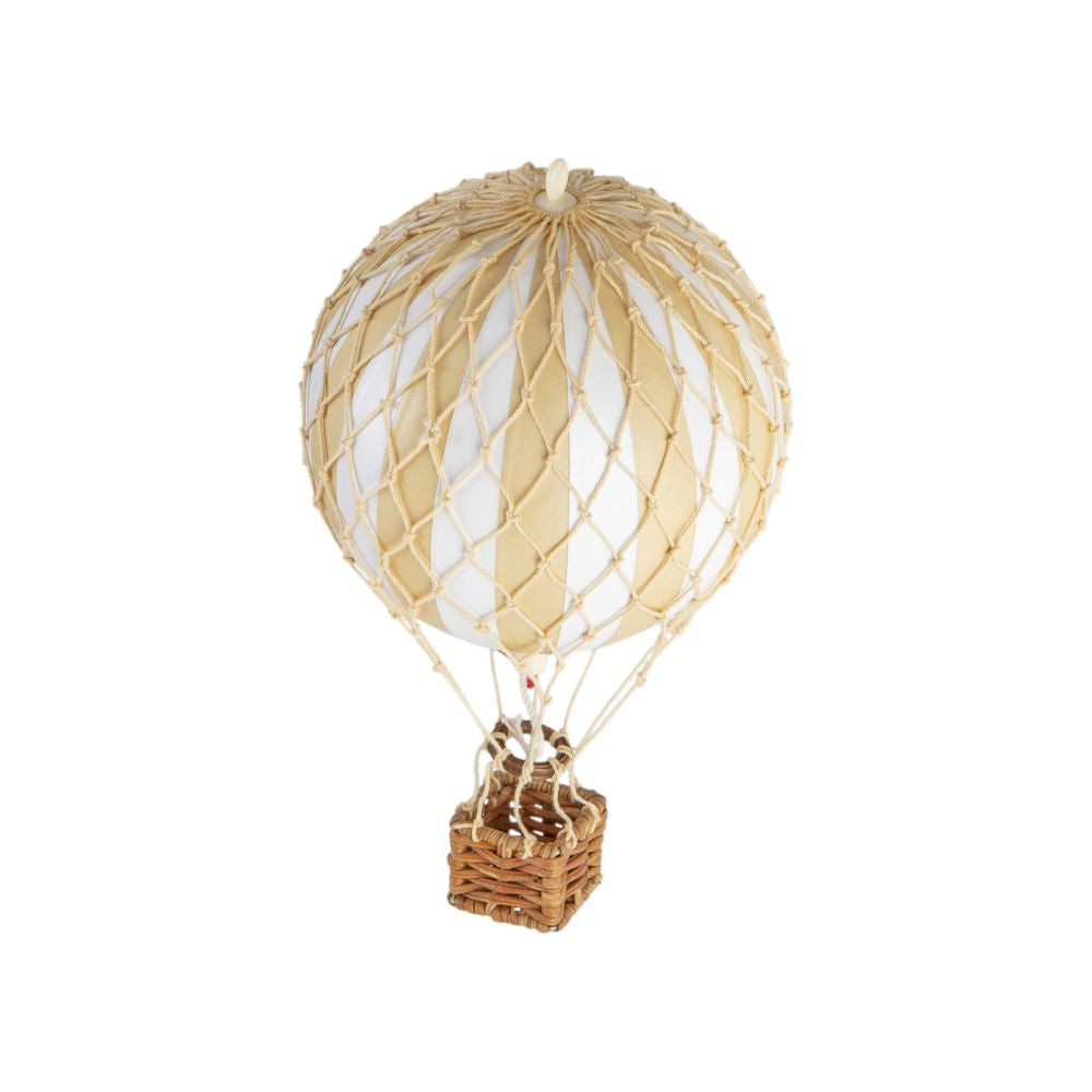 Authentic Models Drijvend de luchtballonmodel, wit/ivoor, Ø 8,5 cm