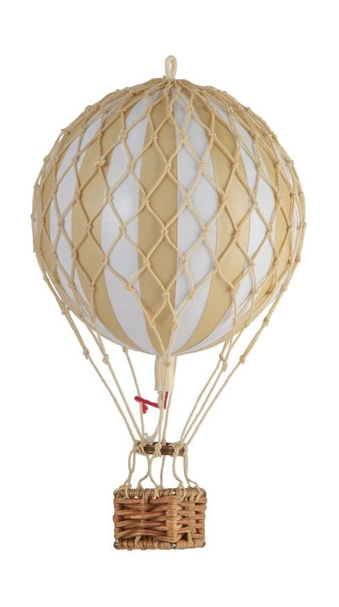 Authentic Models Flydende himmelballonmodel, hvid/elfenben, Ø 8,5 cm
