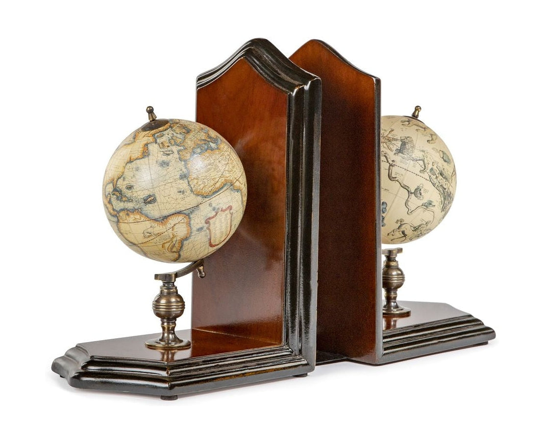 真实的模型Globe Bookend