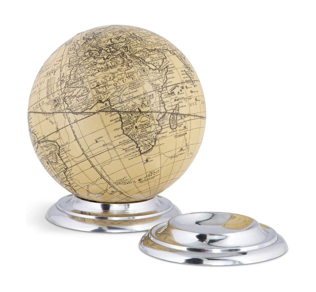 Autentiske modeller coaster for globes, aluminium