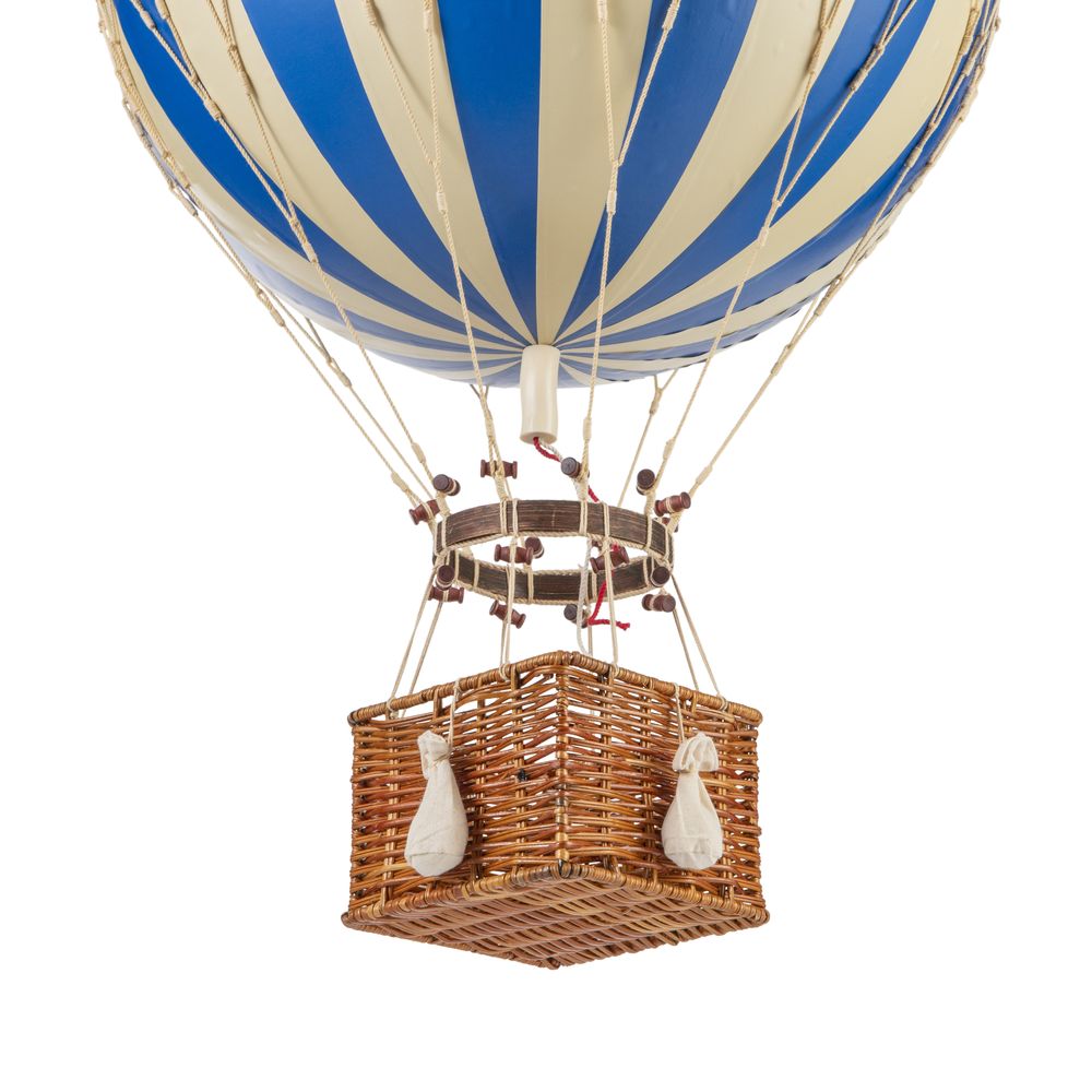 Authentic Models Jules Verne Ballonmodell, blau, ø 42 cm