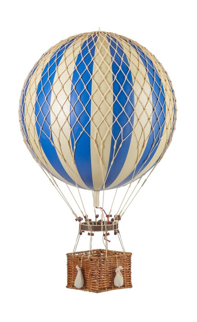 真实的型号Jules Verne气球模型，蓝色，Ø42厘米