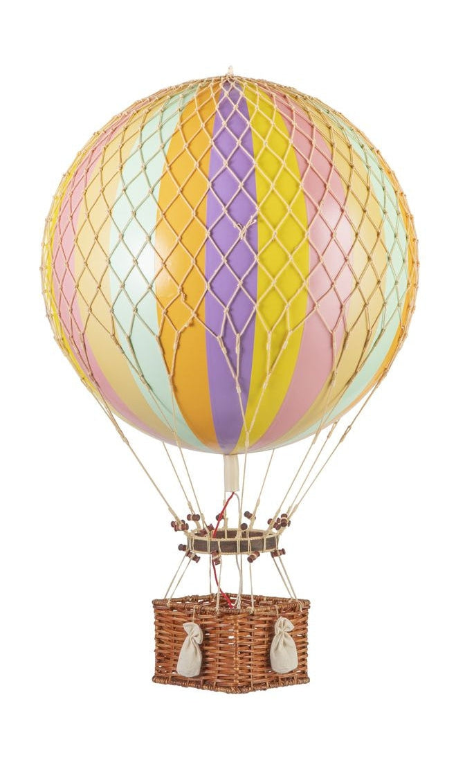 真实的型号Jules Verne气球模型，彩虹粉彩，Ø42厘米