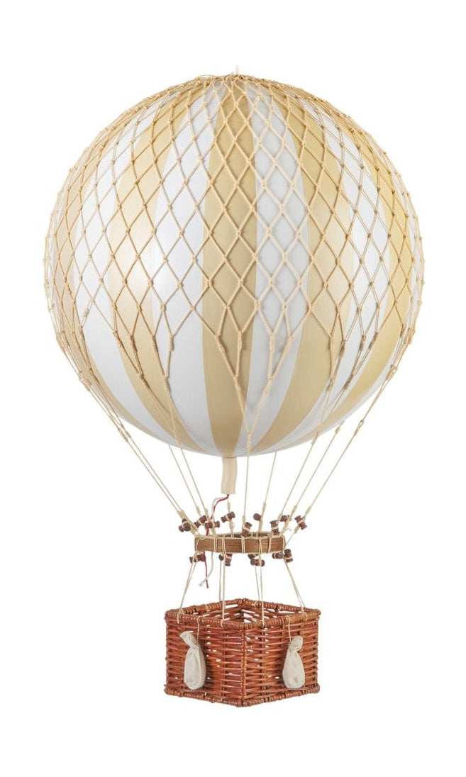 Autentiske modeller Jules Verne Balloon Model, White/Ivory, Ø 42 cm