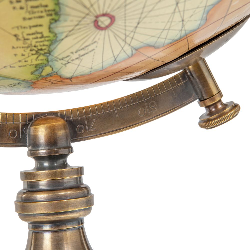 Authentic Models Globe terrestre Mercator 1541, support classique