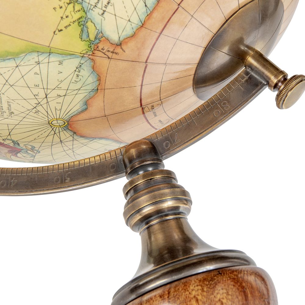 Authentic Models Globe terrestre Mercator 1541, support classique