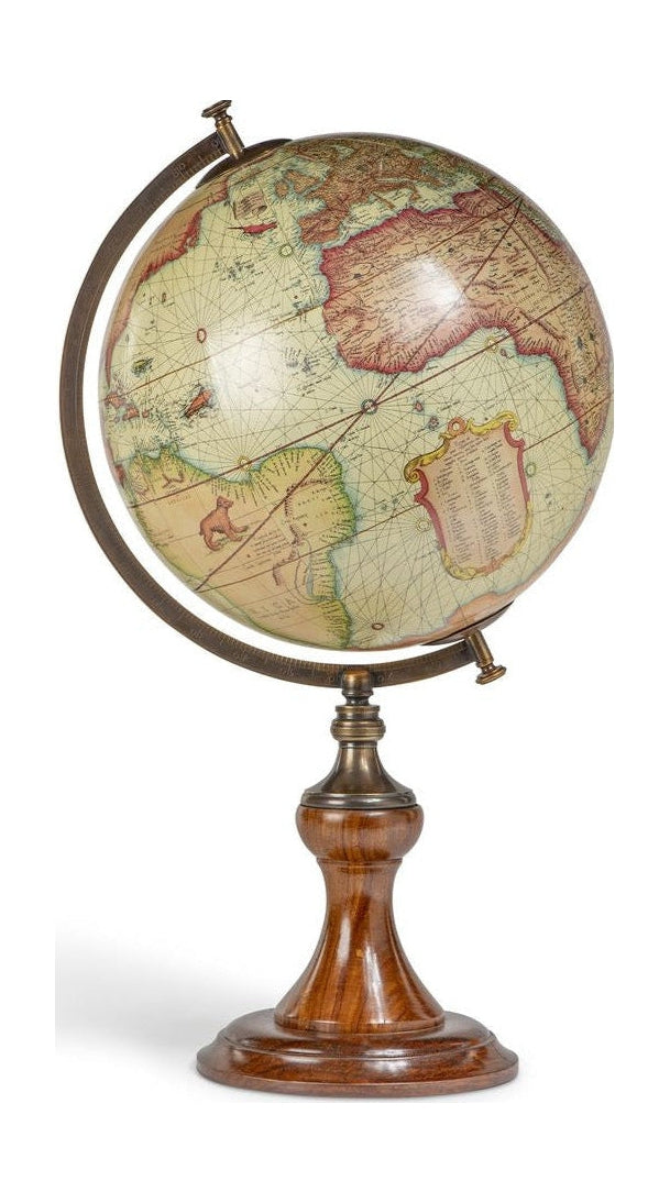 Modelos auténticos Mercator 1541 Globus, stand clásico