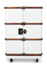 Authentic Models Polo Club Travel Cugcase Cabinet Bar, Off White
