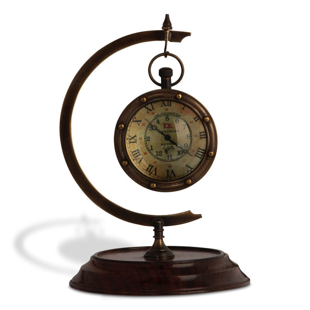 Authentic Models Porthole Eye of Time Watch, bronsad