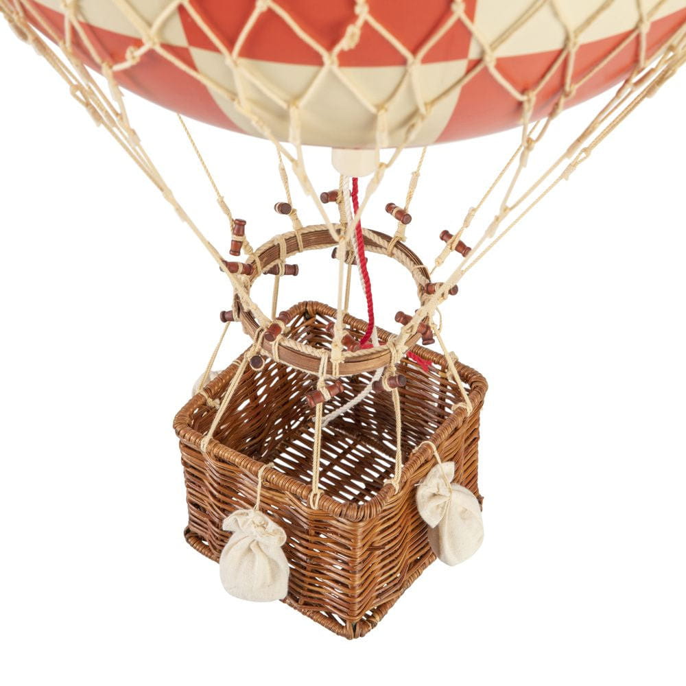 Authentic Models Royal Aero Balloon Model, Check Red, ø 32 Cm