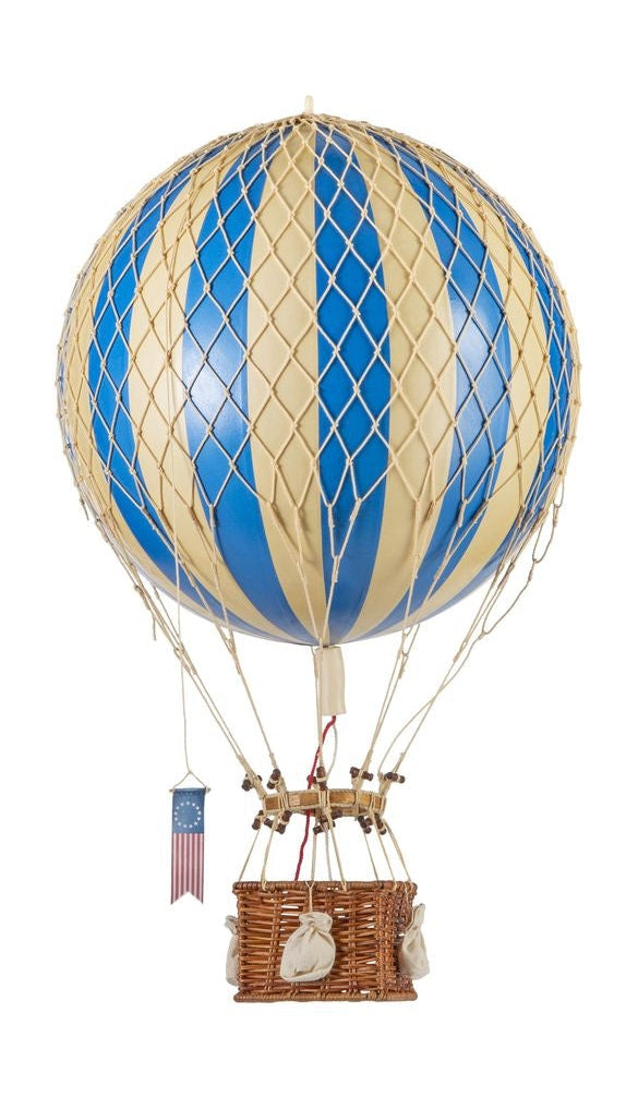Authentic Models Modèle Royal Aero Balloon, bleu, Ø 32 cm