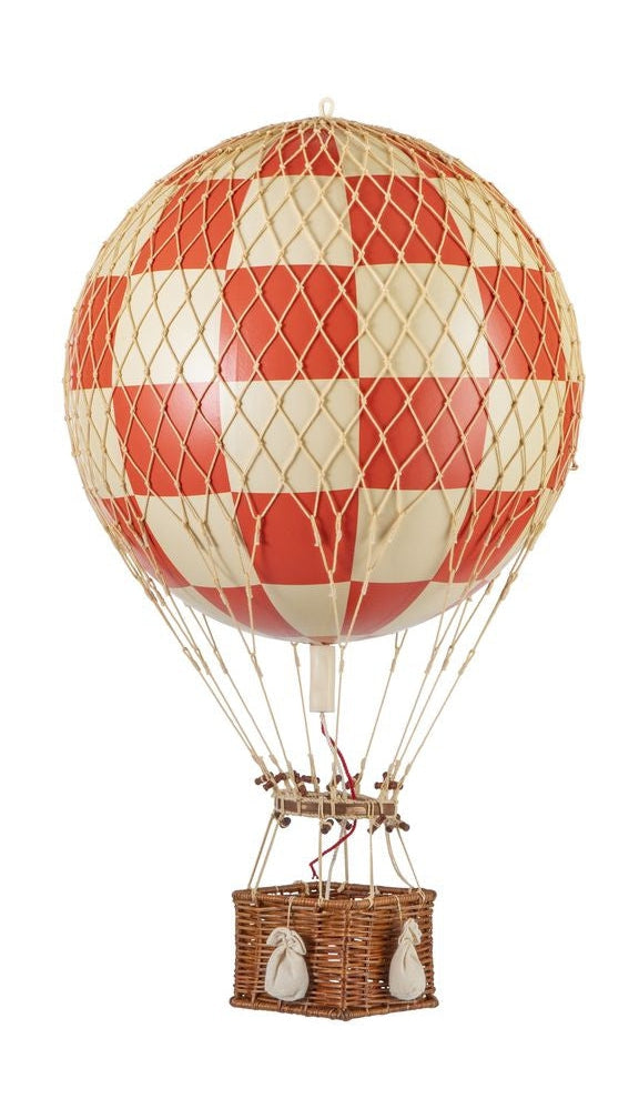 Authentic Models Royal Aero Balloon Model, Vérifiez rouge, Ø 32 cm