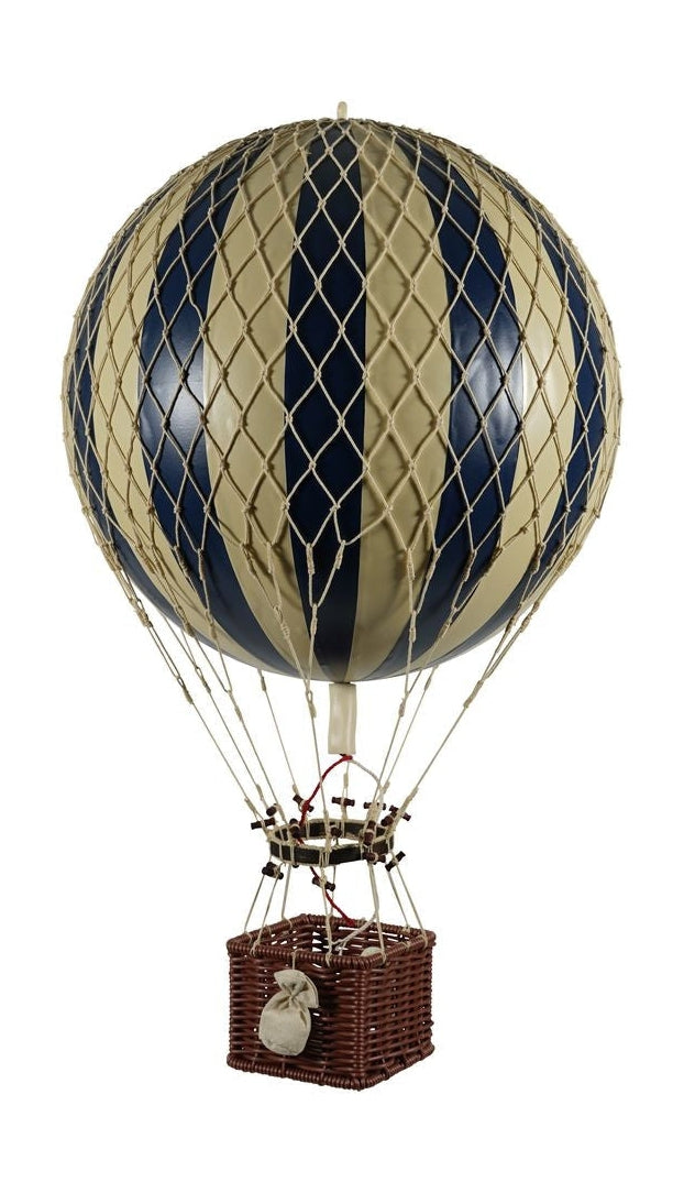 Modelos auténticos Modelo Royal Aero Balloon, azul marino/marfil, Ø 32 cm
