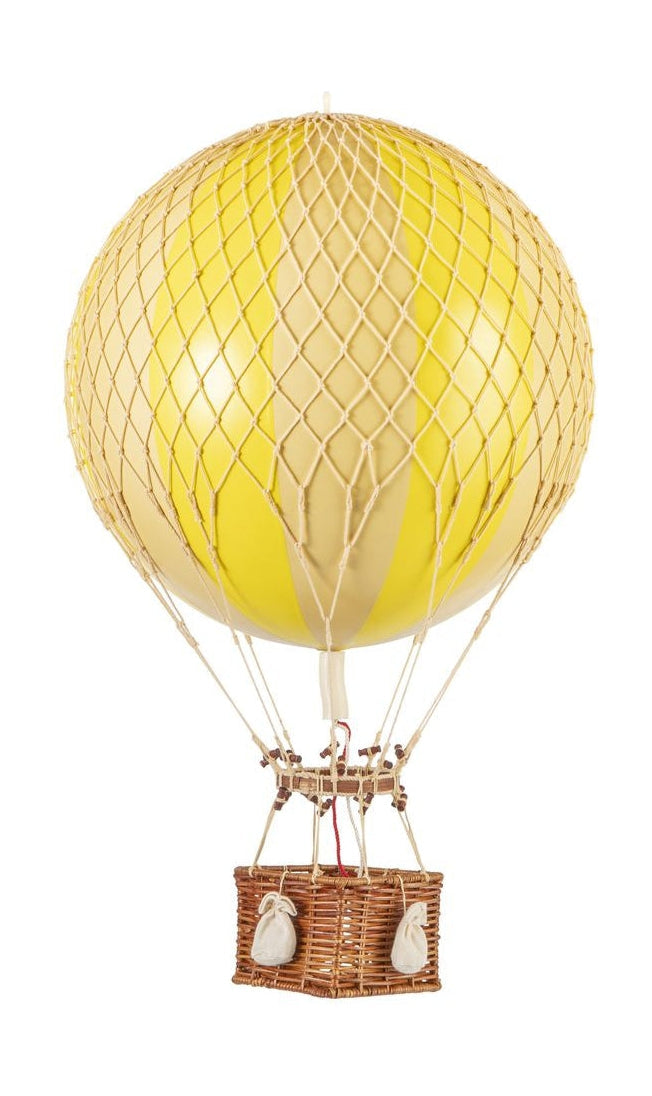 正宗型号皇家气球模型，黄色双，Ø32厘米