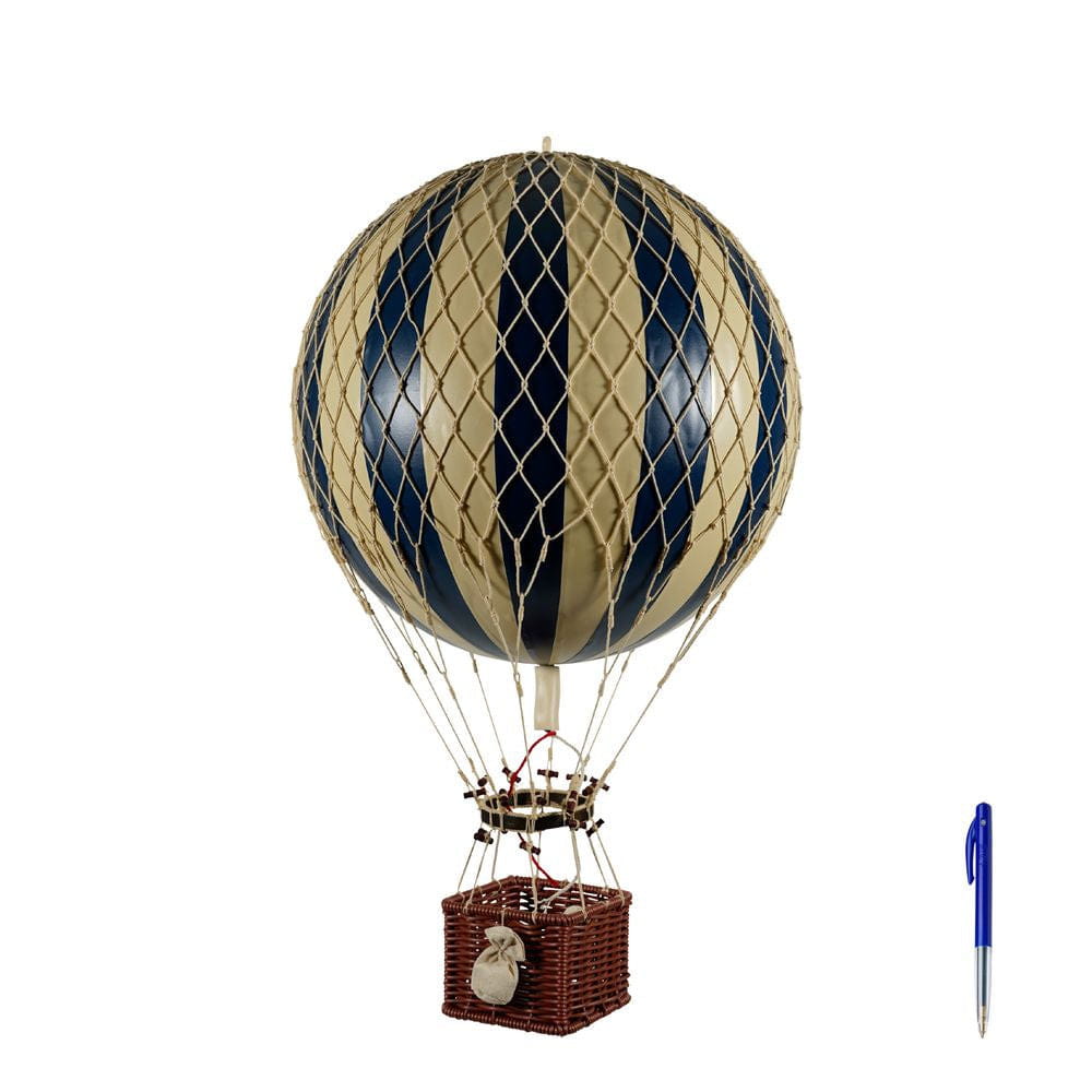 Authentic Models Royal Aero Ballon Modell, Marineblau/Elfenbein, ø 32 Cm